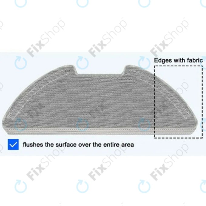 Replacement set for Xiaomi Mi Robot Vacuum Mop 2 Pro, 2 Lite (2x Main brush, 4x Filter, 4x Side brush, 4x Mop cloth, 4x Dust bag)