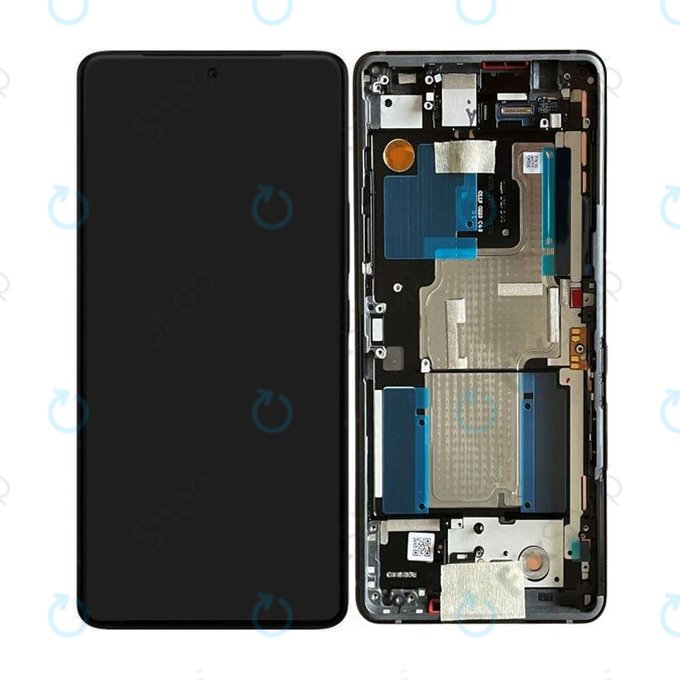 Asus Zenfone 11 Ultra - LCD Display + Touch Screen + Frame (Eternal Black) - B90AI00N1-R20010 Genuine Service Pack