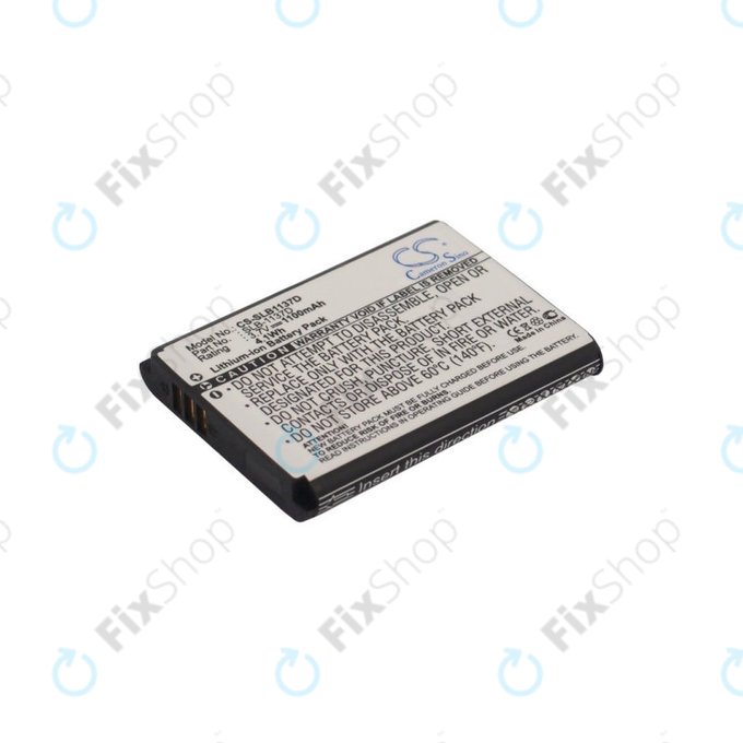Battery for Samsung NV100HD, 1100mAh, Li-Ion, 3.7V, SLB-1137D, HQ