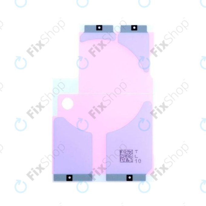 Apple iPhone 12 Pro Max - Rear Housing with Small Parts (Silver)