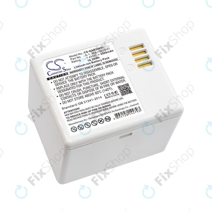 Battery for Arlo Pro, Arlo Pro 2, Netgear, 2200mAh, Li-Ion, 7.4V, A-1, HQ