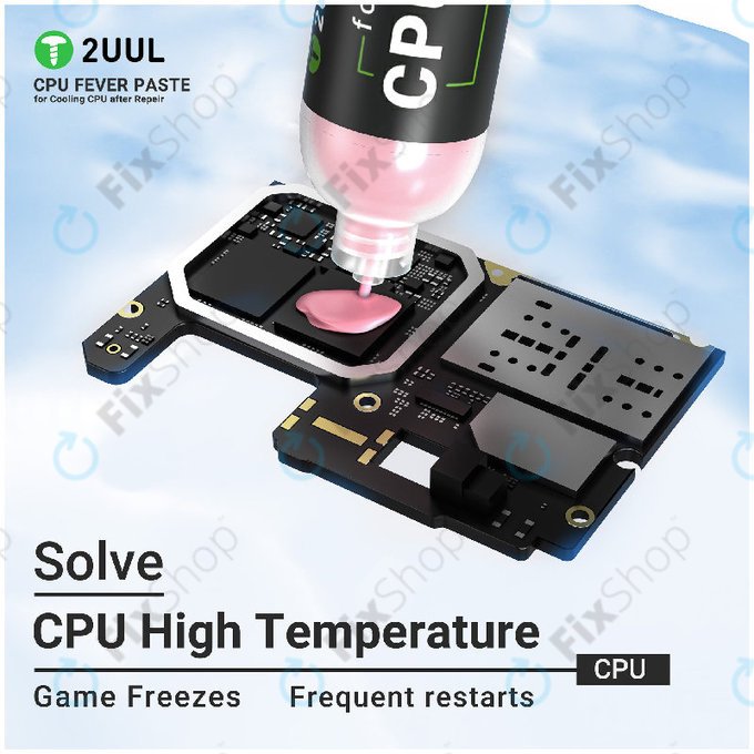 CPU Thermal Paste, Cooling, 2UUL SC10, 50g