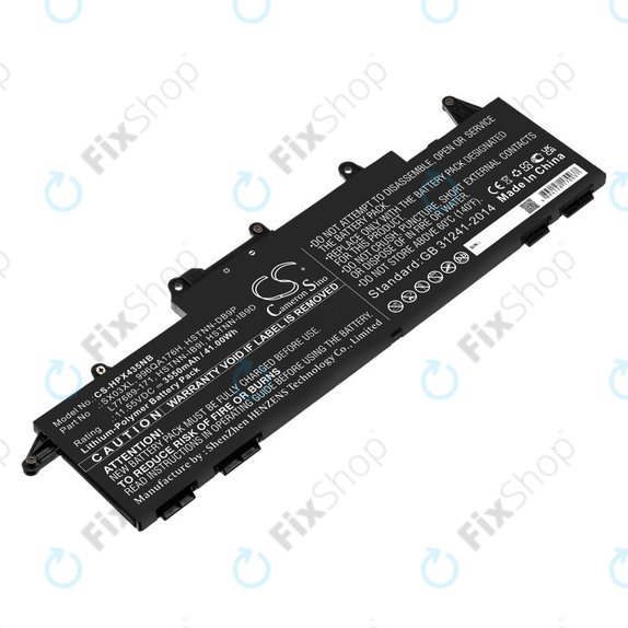 Battery for HP ProBook x360 435 G7, 3550mAh, Li-Pol, 11.55V, SX03XL, HQ