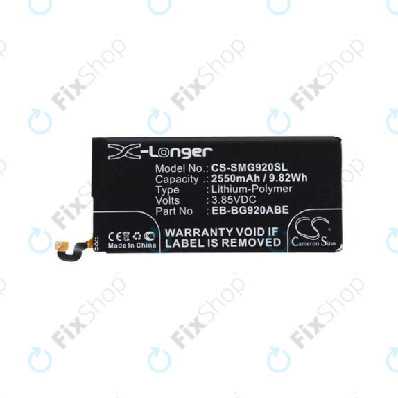 Samsung Galaxy S6 G920F - Battery EB-BG920ABE 2500mAh HQ