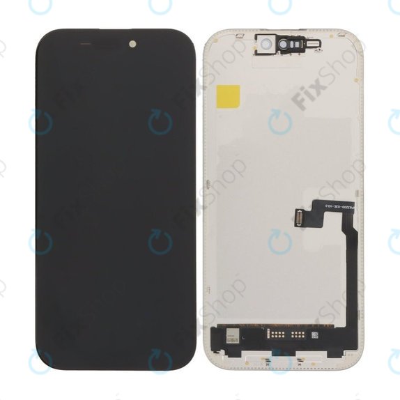 Display Hard OLED 120Hz for iPhone 16 Pro, Touch Screen with Frame, FixPremium