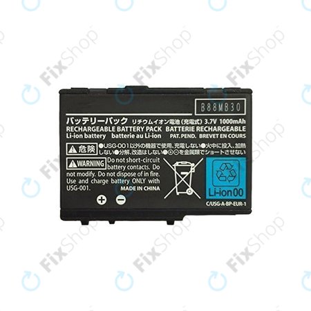 NINTENDO DS Lite 用 純正バッテリー USG-003 未使用品 Amazon.com: Nintendo DS Lite Rechargeable Battery USG-003 : Video