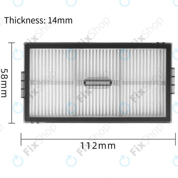 HEPA Filter, 2pcs for Roborock Saros 10R