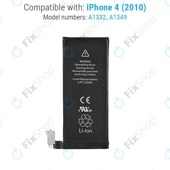 Battery for iPhone 4, 1420mAh