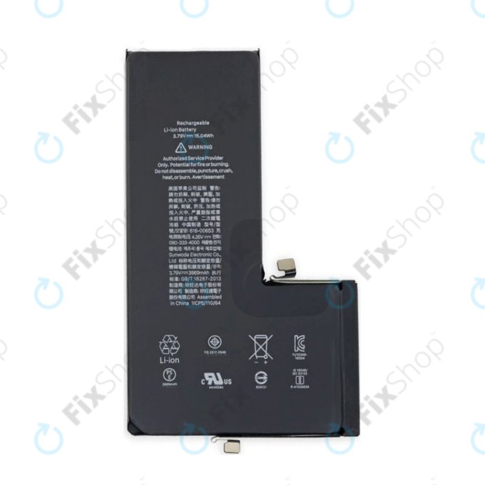 Battery for iPhone 11 Pro Max, 3969mAh, Service Pack