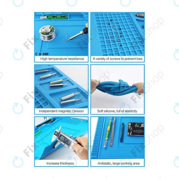 ESD Antistatic Heat-Resistant Silicone Pad - 45 x 30cm