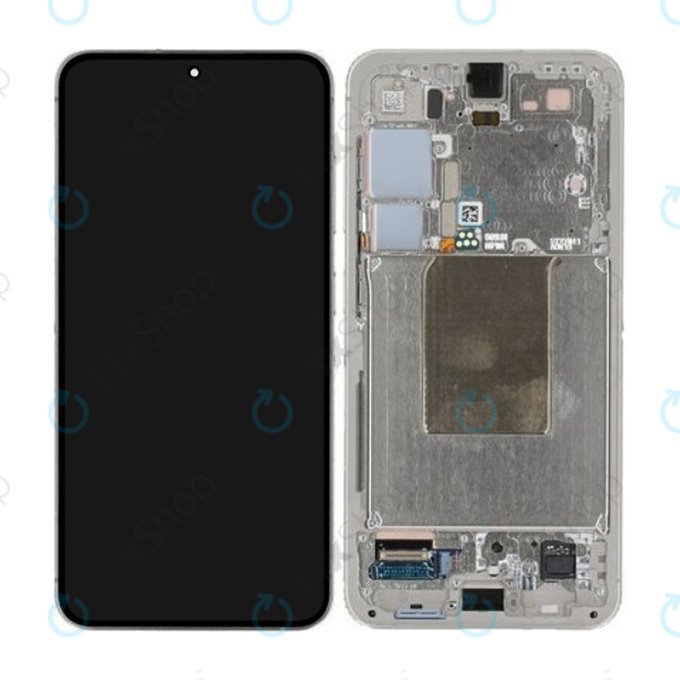 Samsung Galaxy S24 S921B - LCD Display + Touch Screen + Frame (Amber Yellow) - GH82-33287D Genuine Service Pack