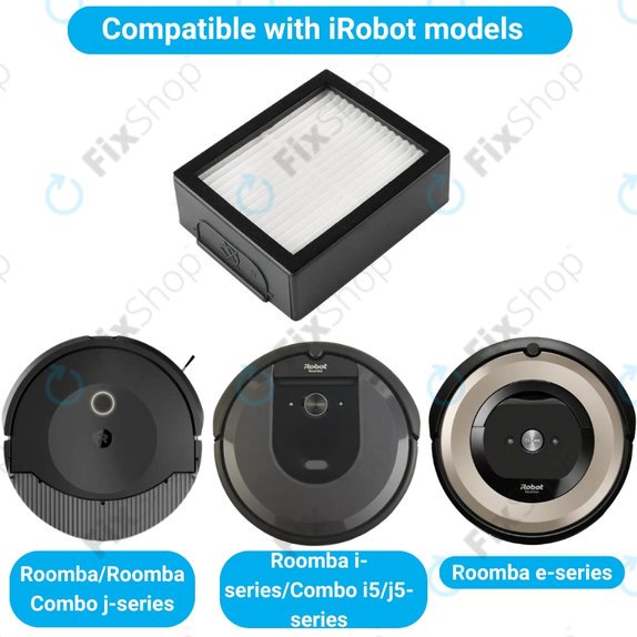 iRobot Roomba e-series, i-series, j-series - HEPA Filter (3pcs)