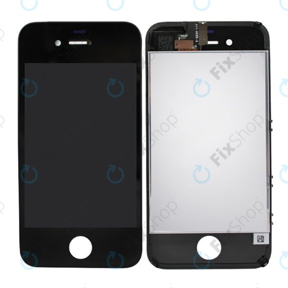 Display for iPhone 4, Black, Touch Screen with Frame