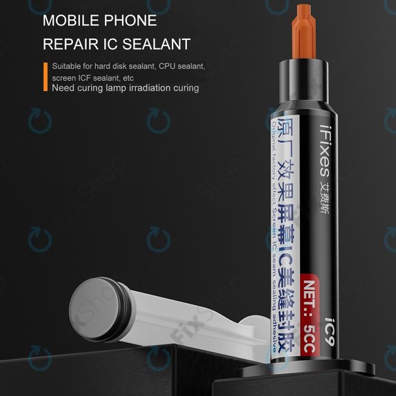 iFixes IC Underfill Glue - adhesive for IC chips on motherboard, 5ml