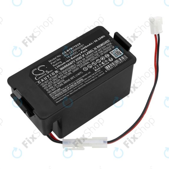 Rowenta RR7774, RR7755, Tefal RG7765 - Battery RS-2230002091 Li-Ion 14.8V 3400mAh HQ