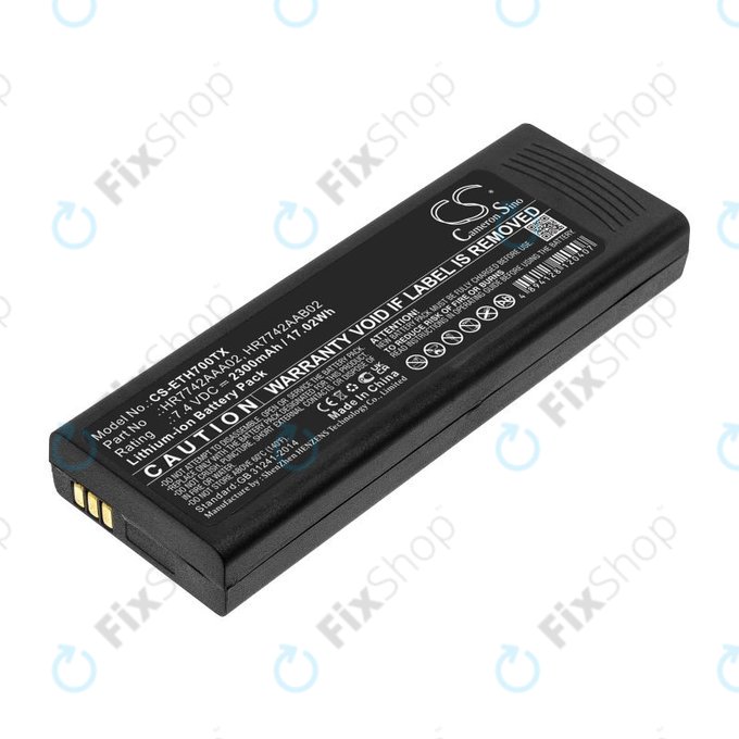 Battery for EADS P3G, TPH700, 2300mAh, Li-Ion, 7.4V, HR7742AAA02, HQ