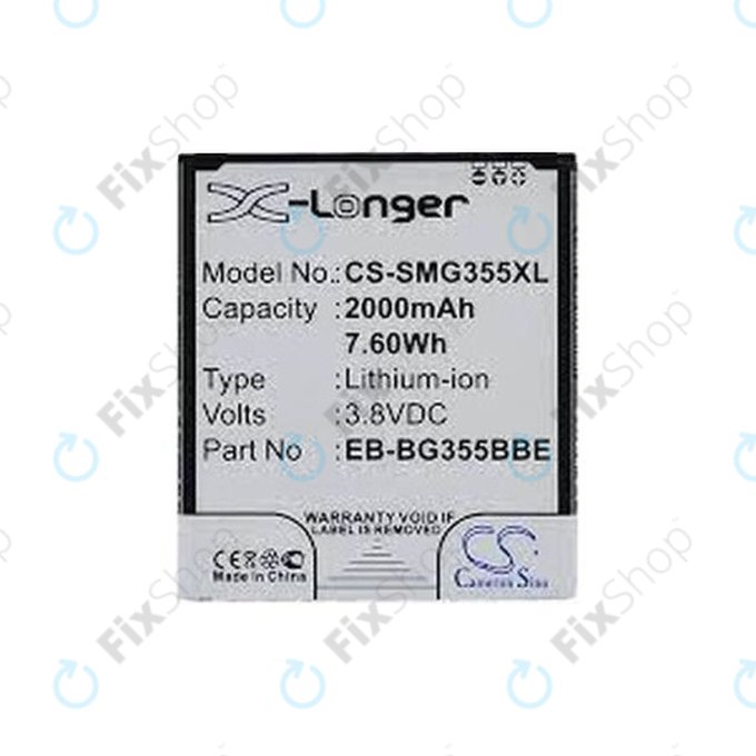 Samsung Galaxy Core 2 G355F - Battery EB-BG355BBE 2000mAh HQ