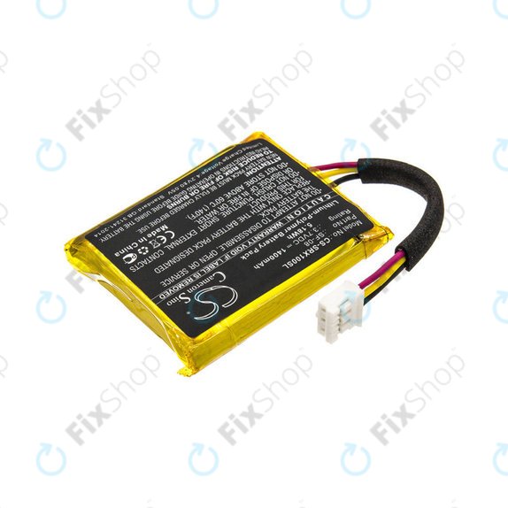 Battery for Sony SRS-XB10, SRS-XB12, WH-L600, 1400mAh, Li-Pol, 3.7V, SF-08, HQ
