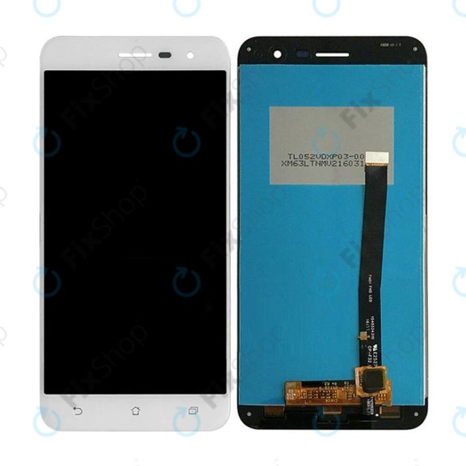 Asus Zenfone 3 ZE520KL (Z017D) - LCD Display + Touch Screen (White) TFT