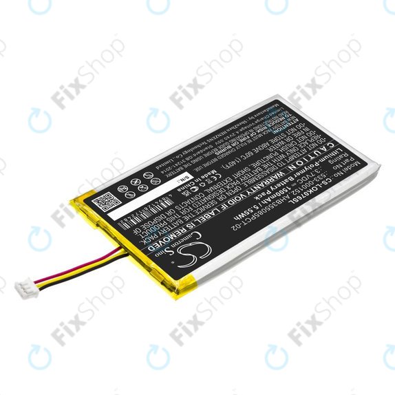 Battery for Logitech G913, G913 TKL, G915, G915TKL, 1500mAh, Li-Pol, 3.7V, 533-000152, HQ