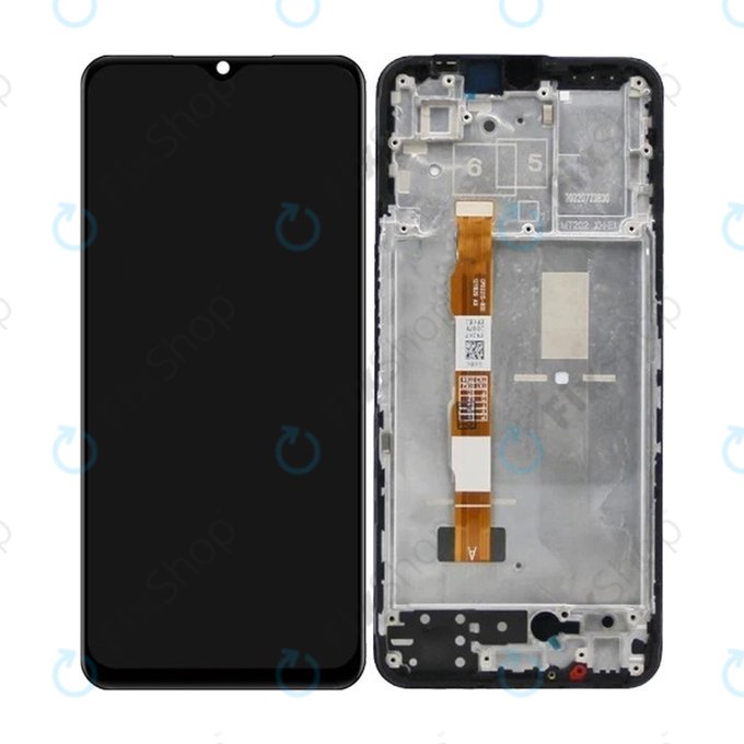 Vivo V22 - LCD Display + Touch Screen + Frame (Black) TFT