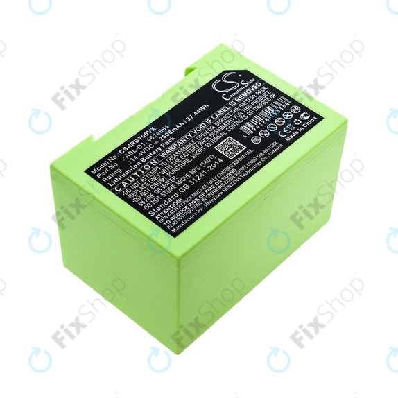 iRobot Roomba e-series, i-series - Battery ABL-D1, 4624864, ABL-D2 Li-Ion 14.4V 2600mAh HQ