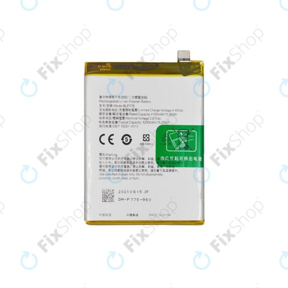 Realme X3 SuperZoom RMX2086 - Battery BLP775 4200mAh