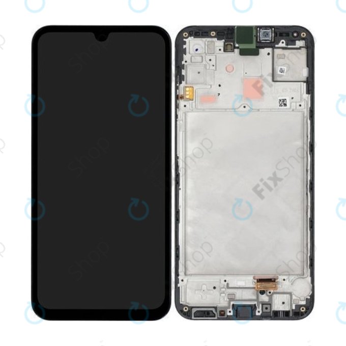 Samsung Galaxy A15 4G, A15 5G A156B - LCD Display + Touch Screen + Frame (Black) TFT