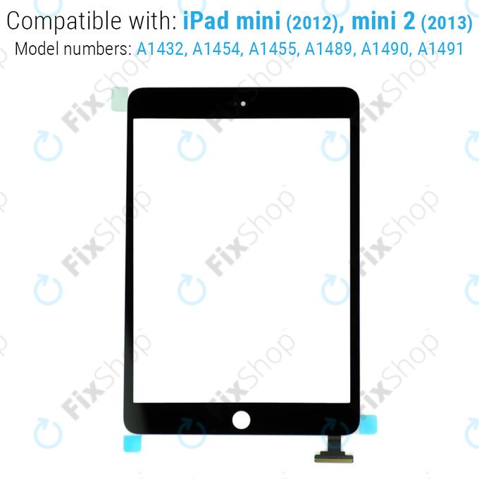 Touch Screen for iPad Mini, Mini 2, Black