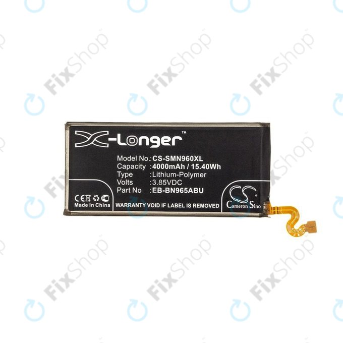 Samsung Galaxy Note 9 N960U - Battery EB-BN965ABU 4000mAh HQ