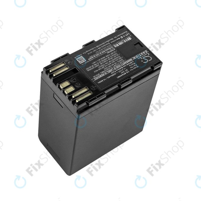 Battery for Canon EOS S200, C300, 5200mAh, Li-Ion, 14.4V, BP-A60, HQ
