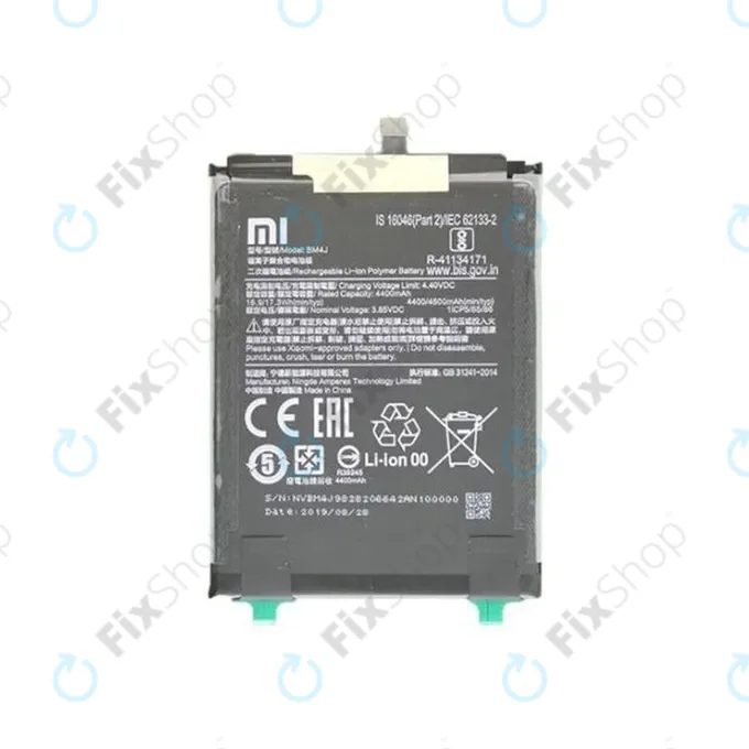 Xiaomi Redmi Note 8 Pro - Battery BM4J 4500mAh - 46BM4JA030H8 Genuine Service Pack