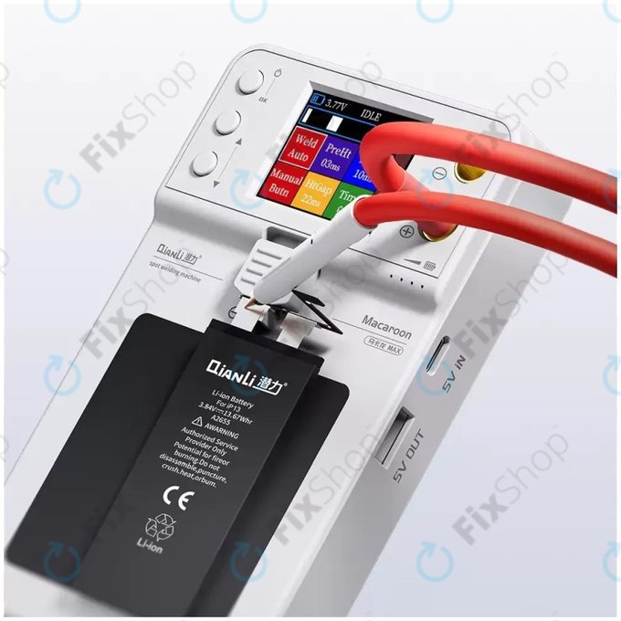 QianLi Macaron Max - Micro Spot Welder Set for Battery Flex Repair (iPhone 11 - 14 Pro Max)