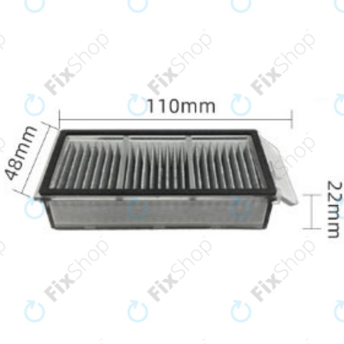 HEPA Filter, 2pcs for Xiaomi Dreame X50 Ultra, L40s Pro Ultra, Mova V50 Ultra, P60