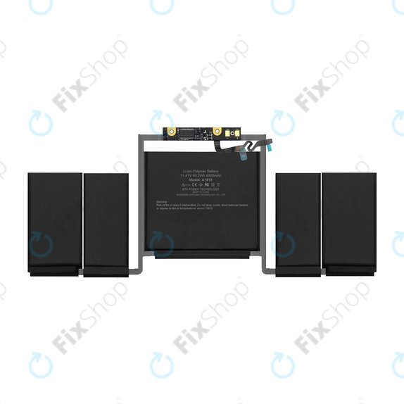 Apple MacBook Pro 13" A1706 (Early 2016 - Late 2017) - Battery A1819 4320mAh FixPremium