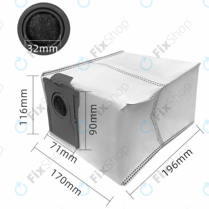 Dust Bag, 3pcs for Dreame X40 Master