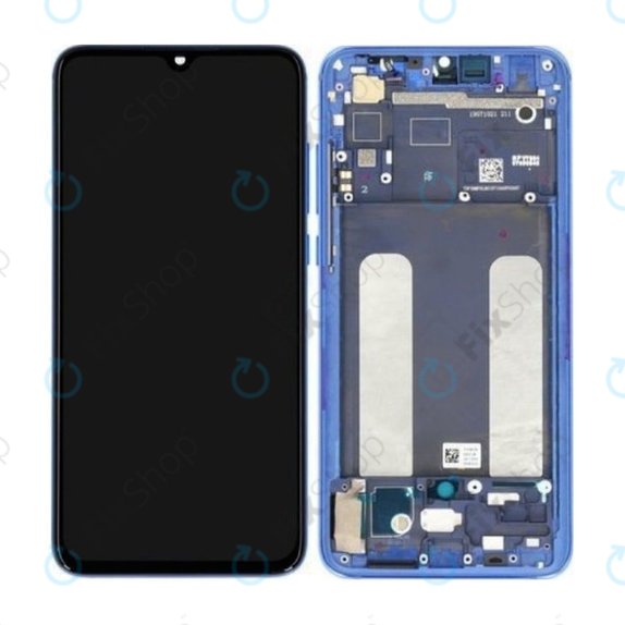 Xiaomi Mi 9 Lite - LCD Display + Touch Screen + Frame (Aurora Blue) - 561010033033, 5600040F3B00 Genuine Service Pack