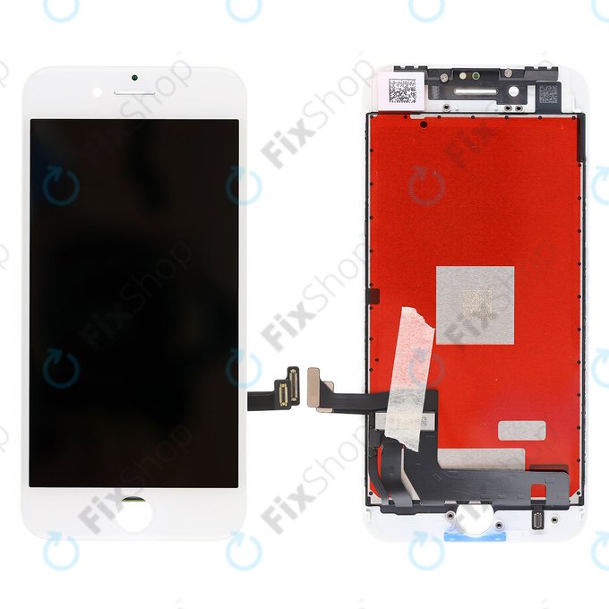 Display for iPhone 8, SE (2020), SE (2022), White, Touch Screen with Frame