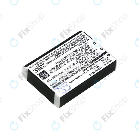 Battery for Fujifilm FinePix F30, Ricoh GXR, 1800mAh, Li-Ion, 3.7V, DB-90, HQ
