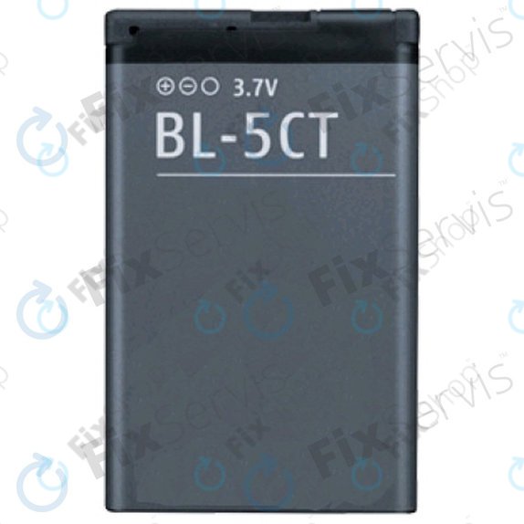 Nokia C3 Touch, C5, C6, 3720, 5220, 5630, 6303, 6730 - Battery BL-5CT 1050mAh