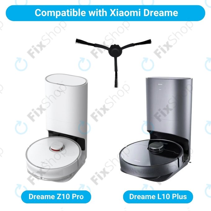 Side Brush, 2pcs for Xiaomi Dreame Z10 Pro, L10 Plus