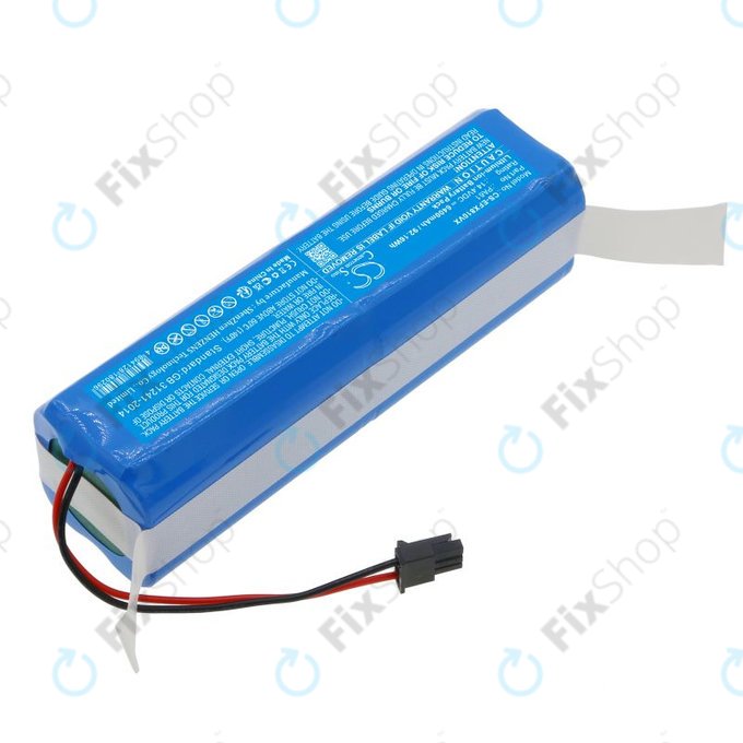 Battery for Eufy RoboVac X8 Hybrid, 6400mAh, Li-Ion, 14.4V, PA61, HQ