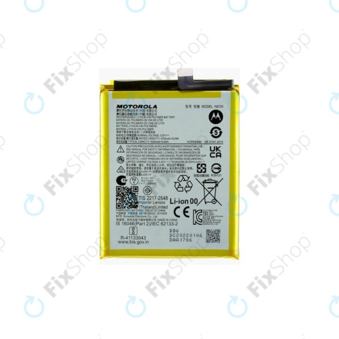 Motorola Moto G52 XT2221, G82 5G XT2225 - Battery NE50 5000mAh - SB18D38323 Genuine Service Pack