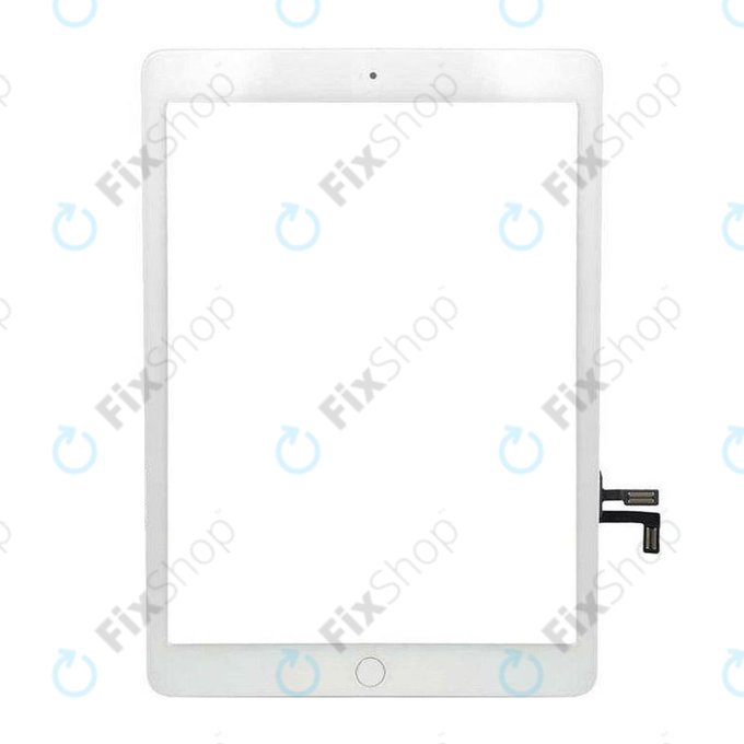 Touch Screen with Home Button for iPad Air, iPad (5th Gen 2017), White