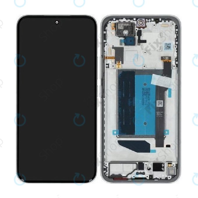 Display for Xiaomi Redmi Note 15 Pro+ 5G, Mocha Brown, Touch Screen with Frame, 5600250P16U00, Genuine Service Pack