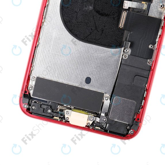 Apple iPhone 8 Plus - Rear Housing with Small Parts (Red)