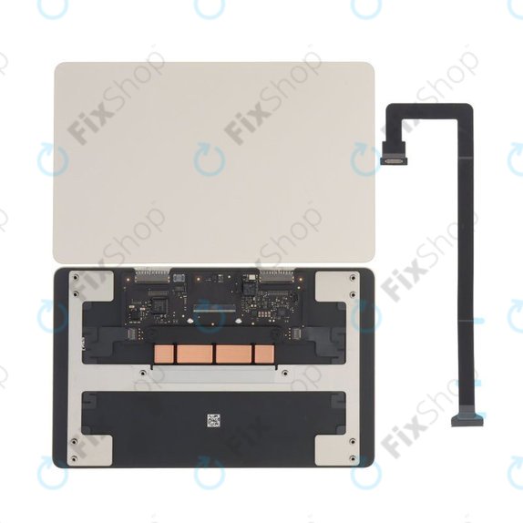 Complete Trackpad for MacBook Air 13", A3113 (2024), Starlight, 661-40276, Genuine Apple