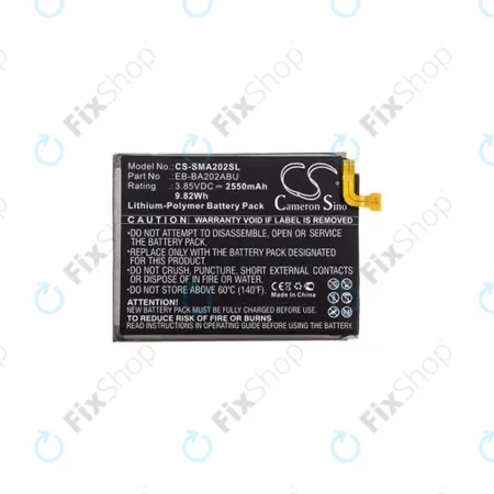Samsung Galaxy A20e A202F - Battery EB-BA202ABU 2950mAh HQ