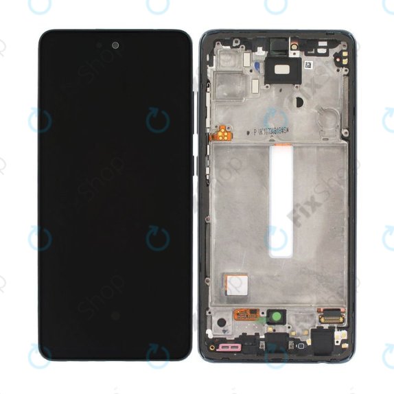 Samsung Galaxy A52 A525F, A526B - LCD Display + Touch Screen + Frame (Awesome Black) - GH82-25524A GH82-25526A, GH82-25754A, GH82-25602A Genuine Service Pack