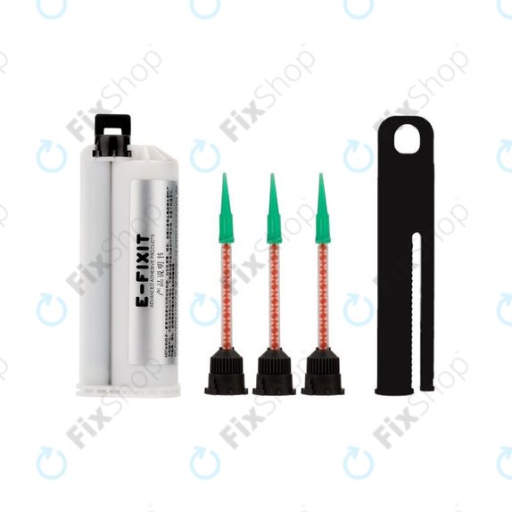E-Fixit F14167 - Universal AB Super Repair Adhesive AEF + Dispensing Gun